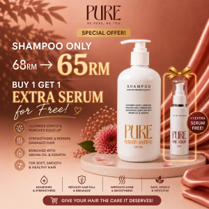 Pure Keratin Shampoo & FREE SERUM!