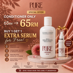 Pure Hair Conditioner & FREE SERUM!